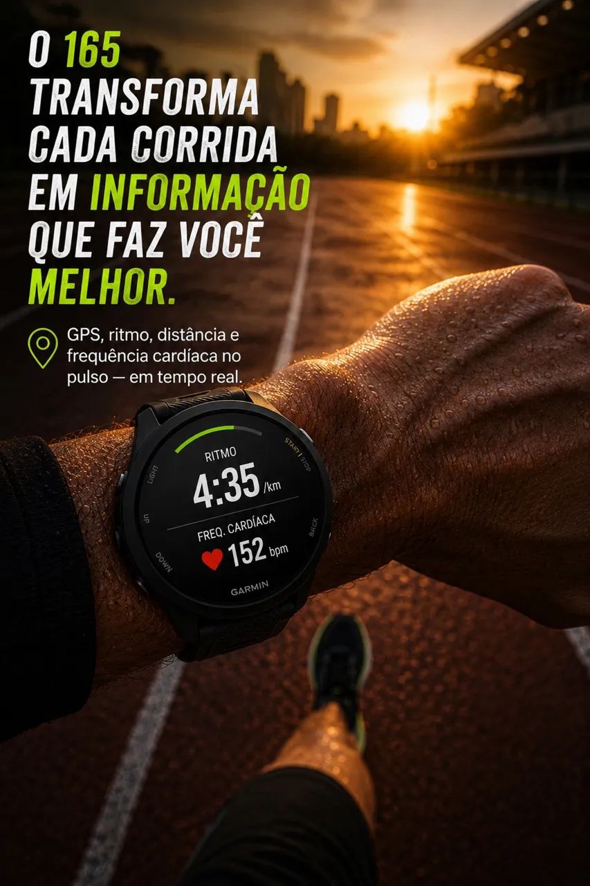 Relógio Garmin 165 - Foto 4