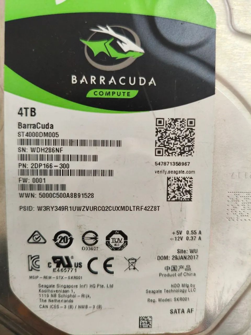 HD 4Tb Seagate Barracuda  - Foto 2