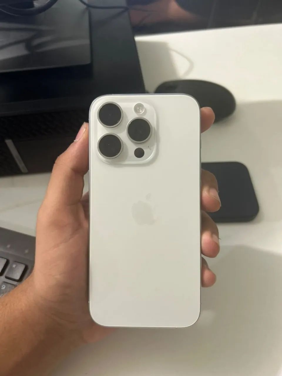 iphone 15 pro 256gb, troco ps5+volta - Foto 2