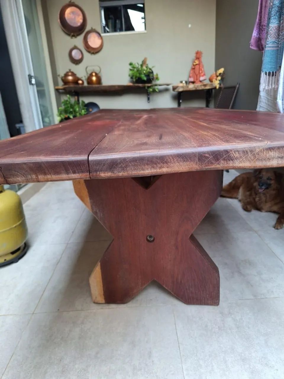 mesa de madeira maci ça  - Foto 2