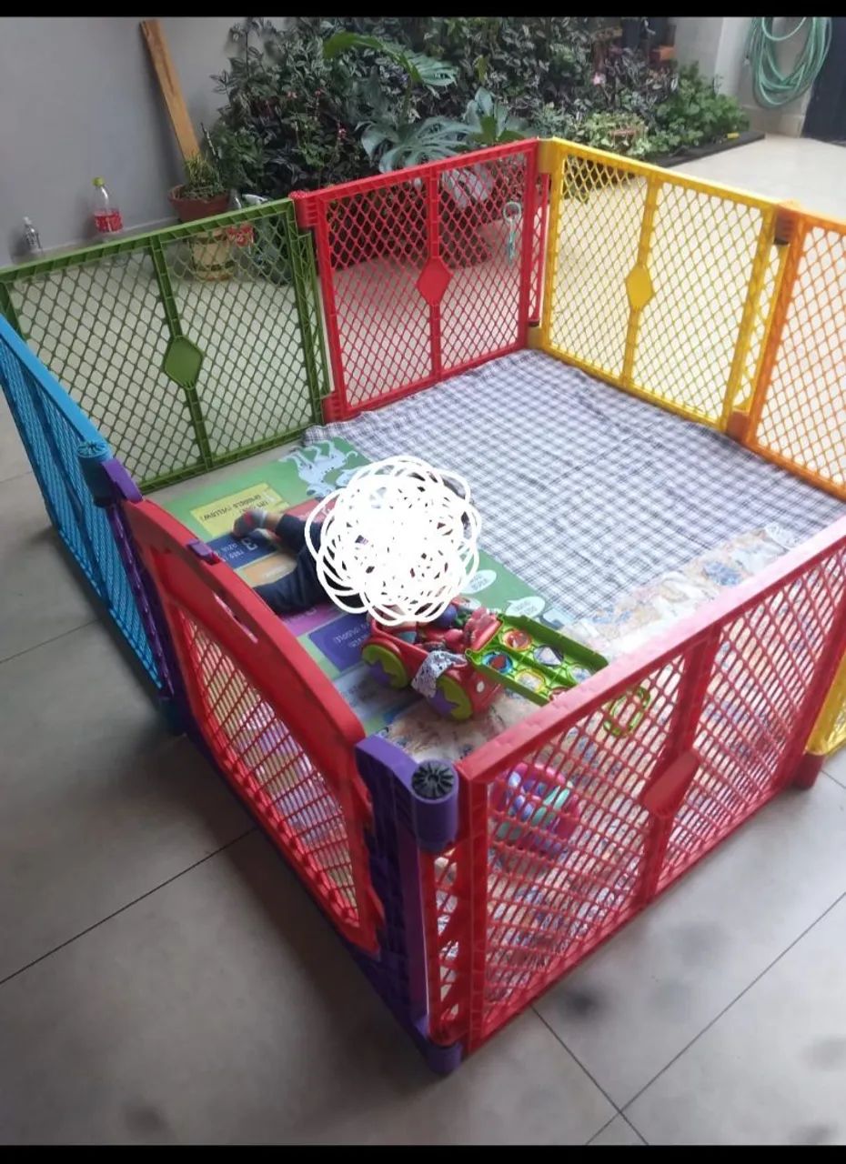 Cercado chiqueiro bebê 
