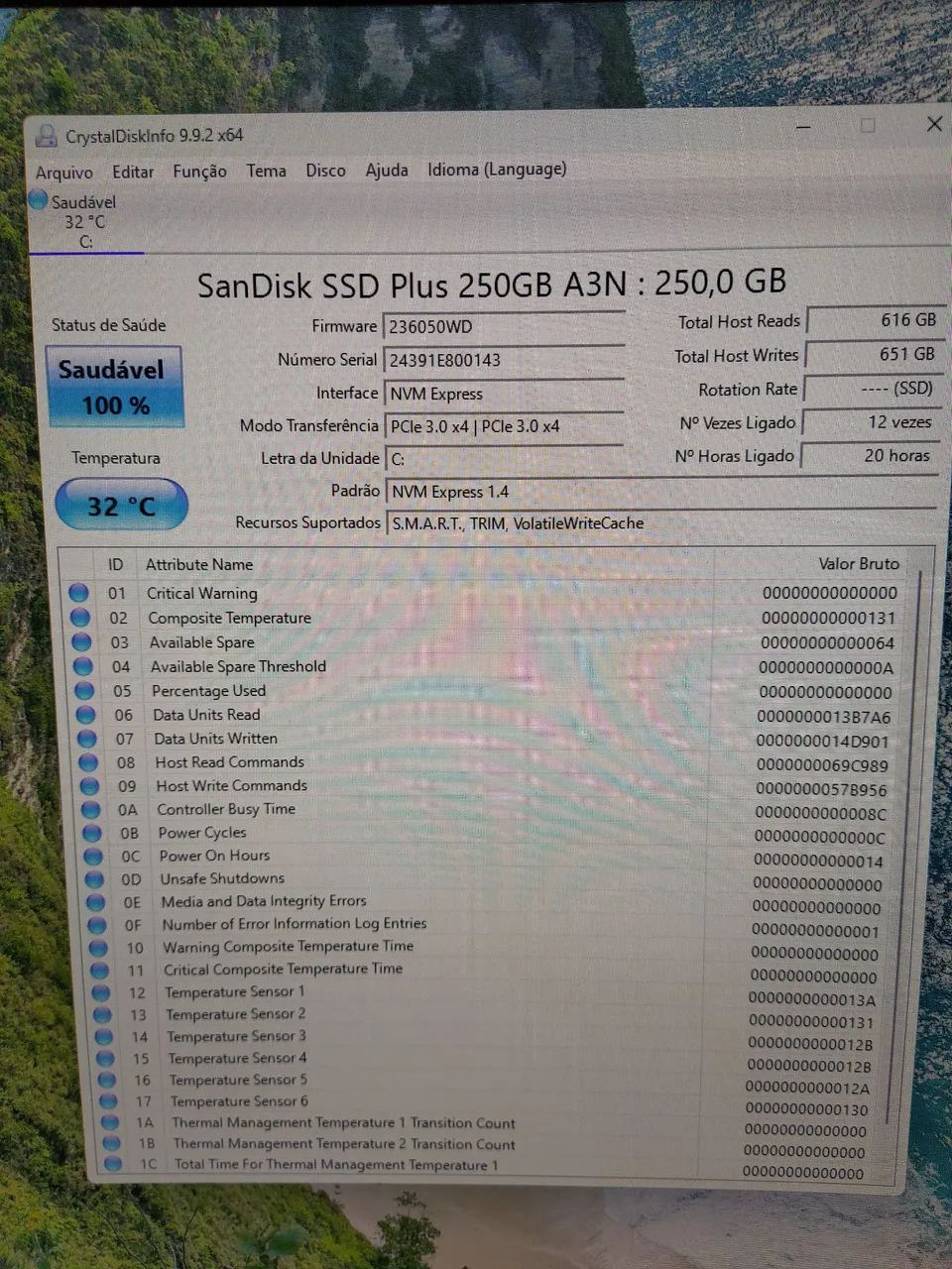 Nvme 250gb  - Foto 2