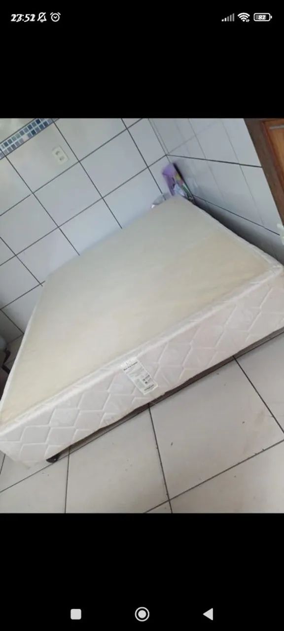 Base pra colchão casal box preciso desocupar o local  - Foto 3