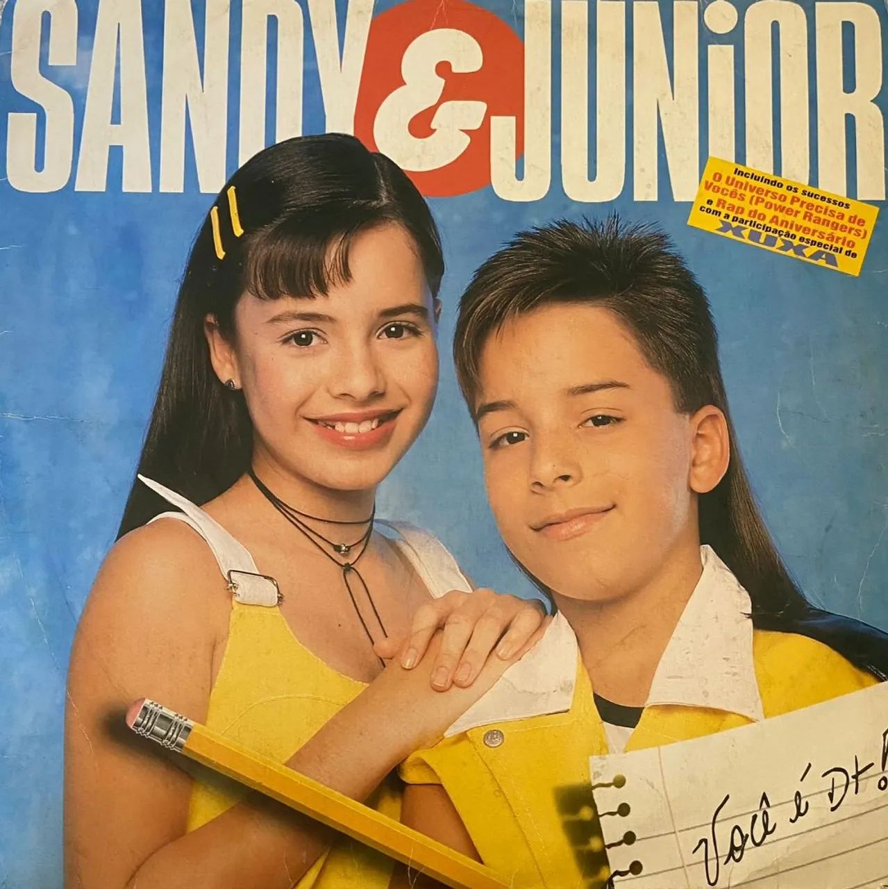 Disco Vinil Sandy e Junior