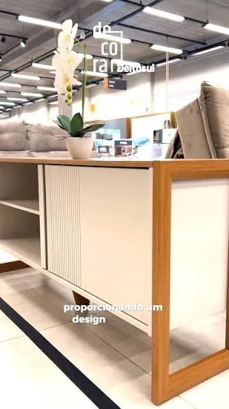 Rack Gold MDP com MDF suporta tv até 55 polegadas / pague na entrega  - Foto 4