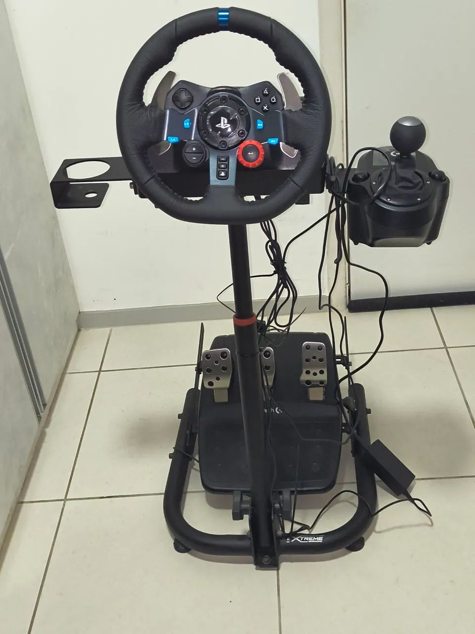 Suporte, volante e câmbio Logitech g29   - Foto 4