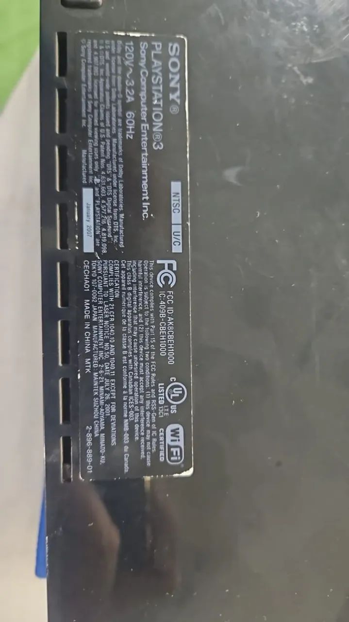 PS3 3 FAT 1TB/HEN Retrocompativel 100% revisado  - Foto 3