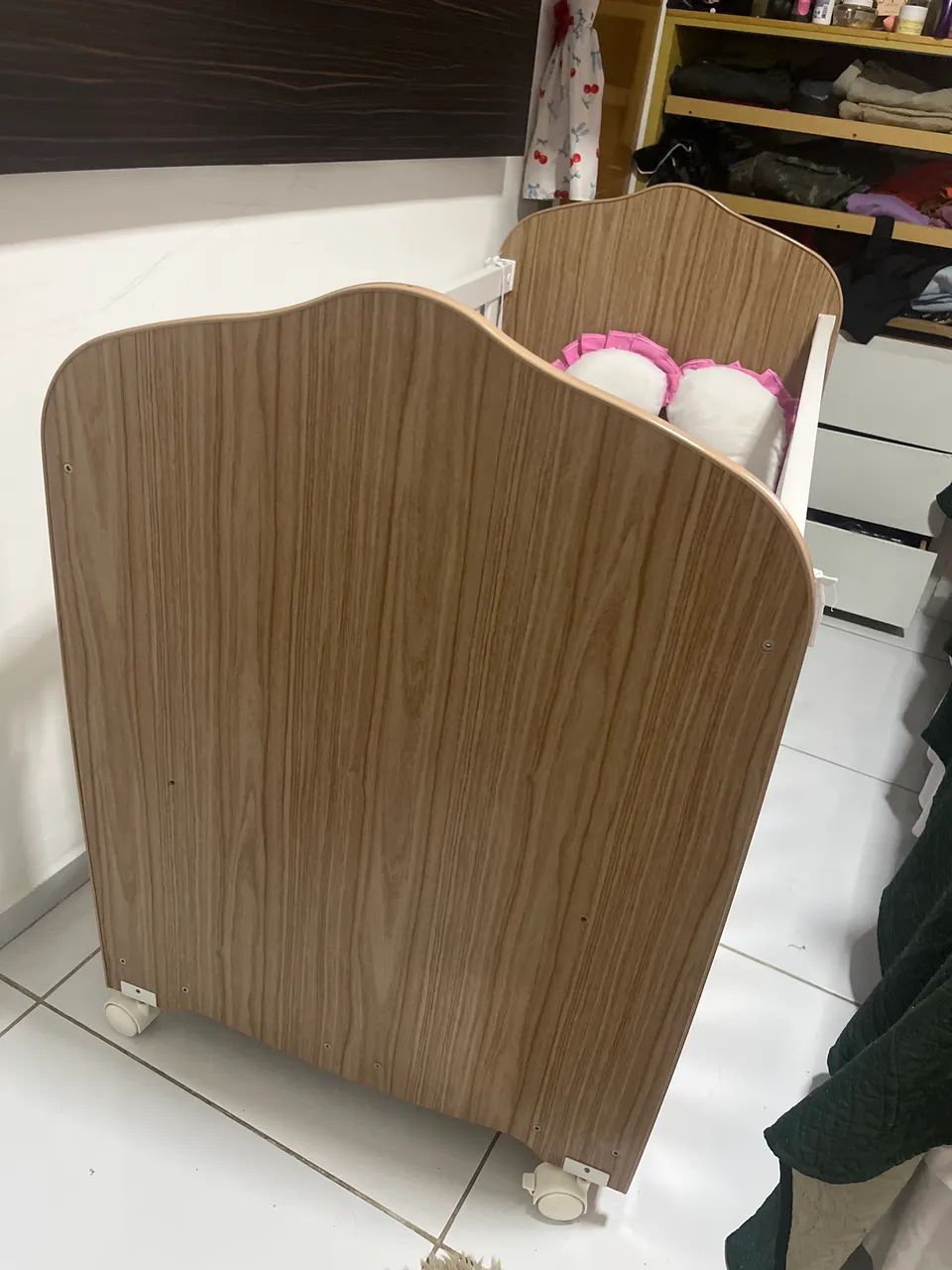 Berço com colchão ortobom