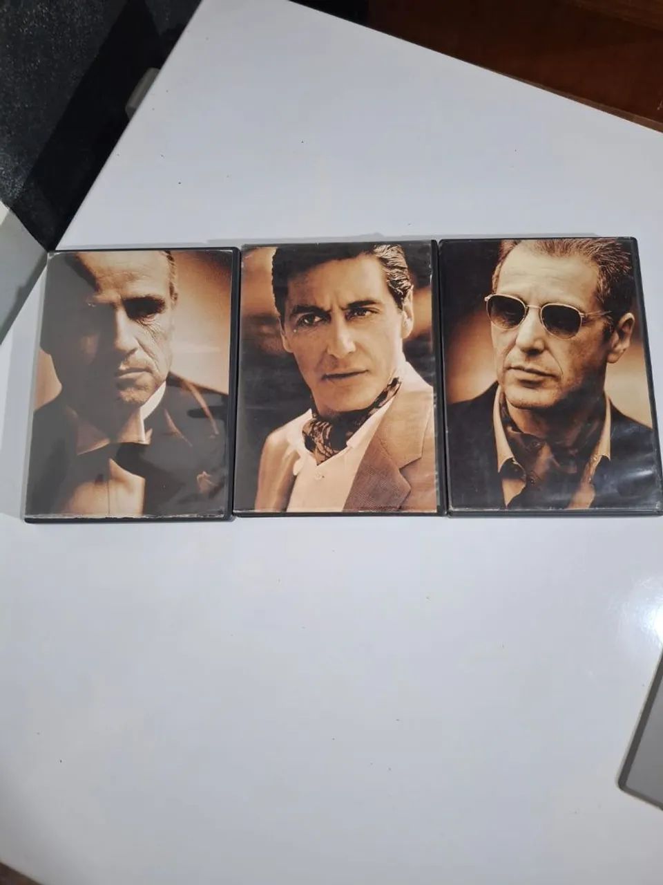 Dvds  trilogia o poderoso chefão, original 
