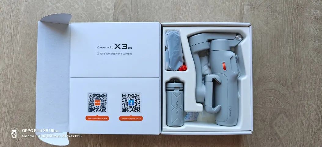 Estabilizador Gimbal para Celular- Novo  - Foto 3