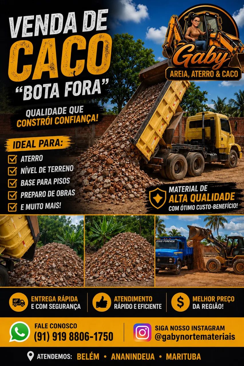 CACO, BOTA FORA, ENTULHO 