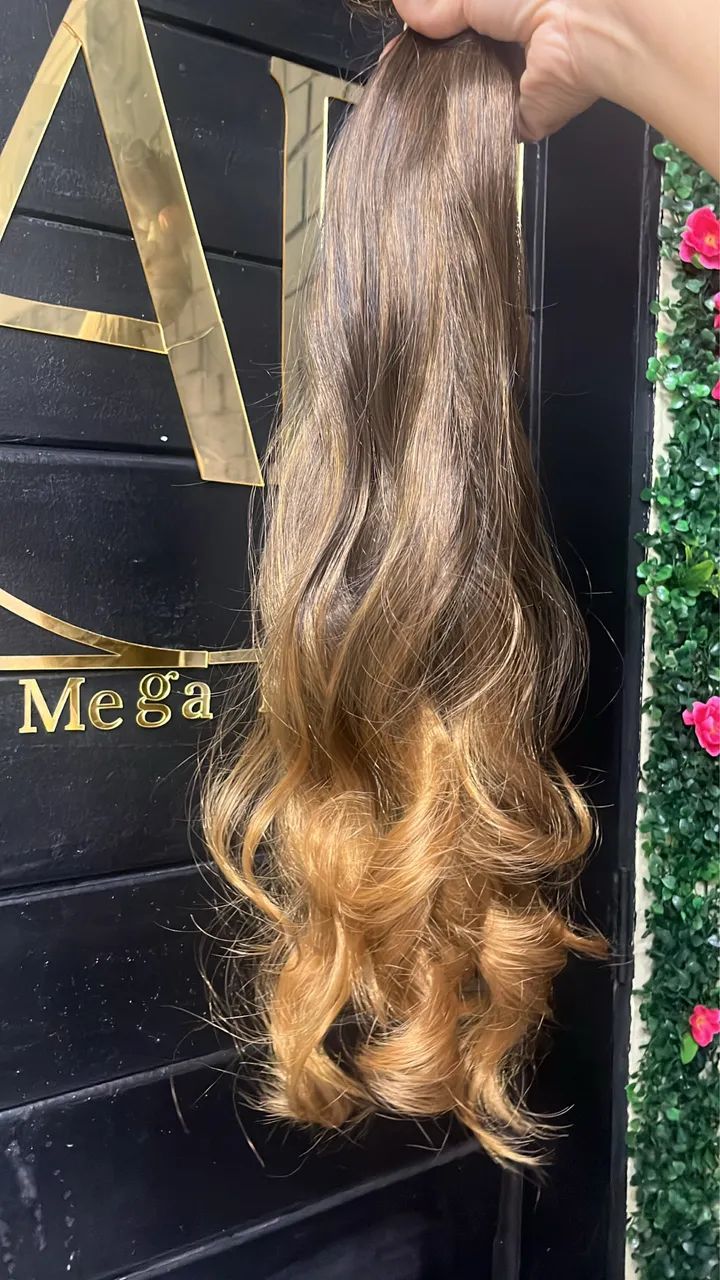 Cabelo mega Hair proteína 