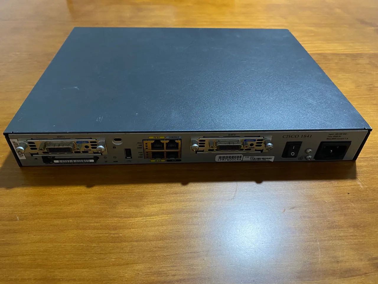 Roteador Cisco 1841 Usado  - Foto 3