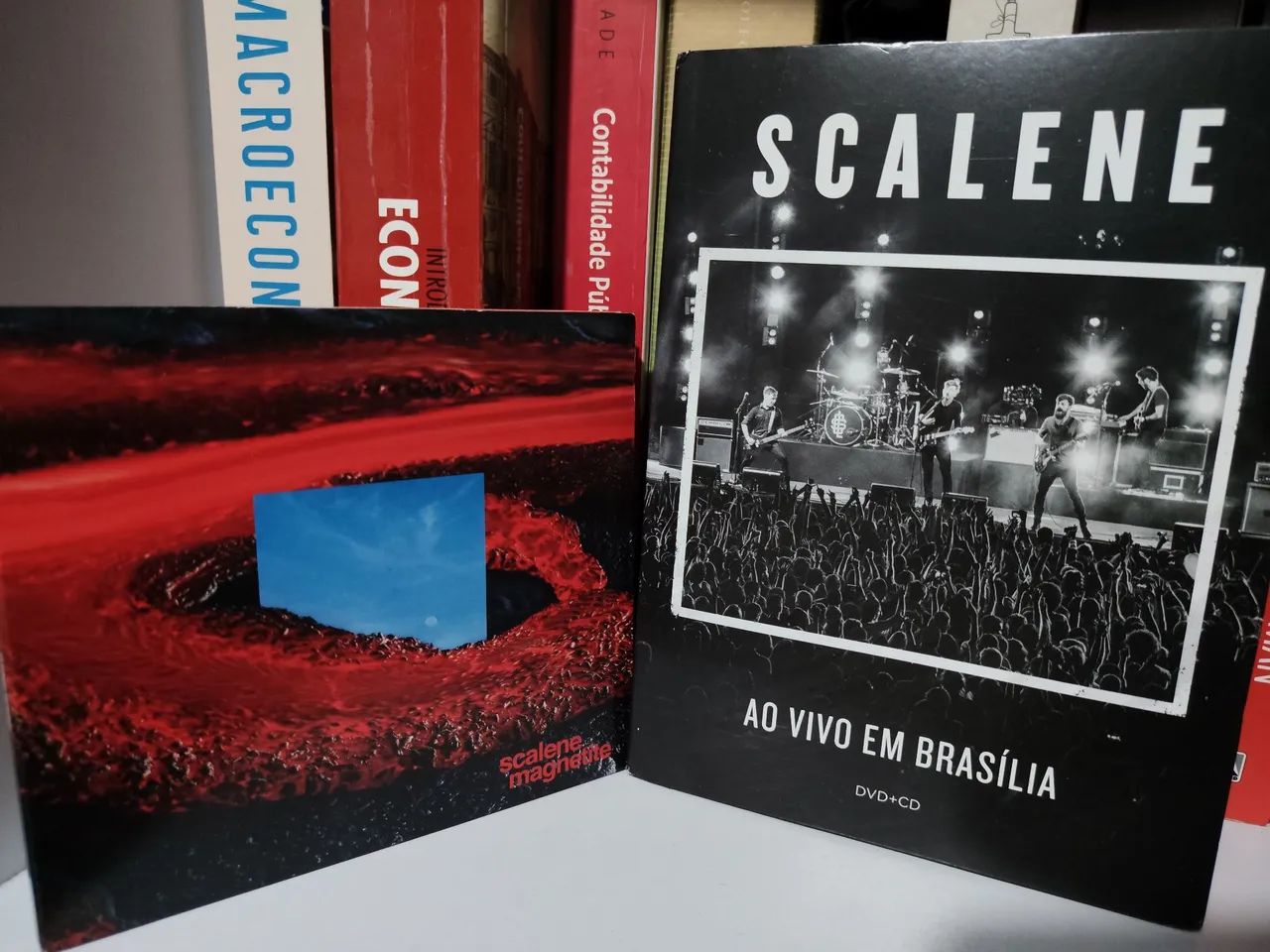 Kit Scalene: Magnetite e Ao vivo em Brasília CD e DVD