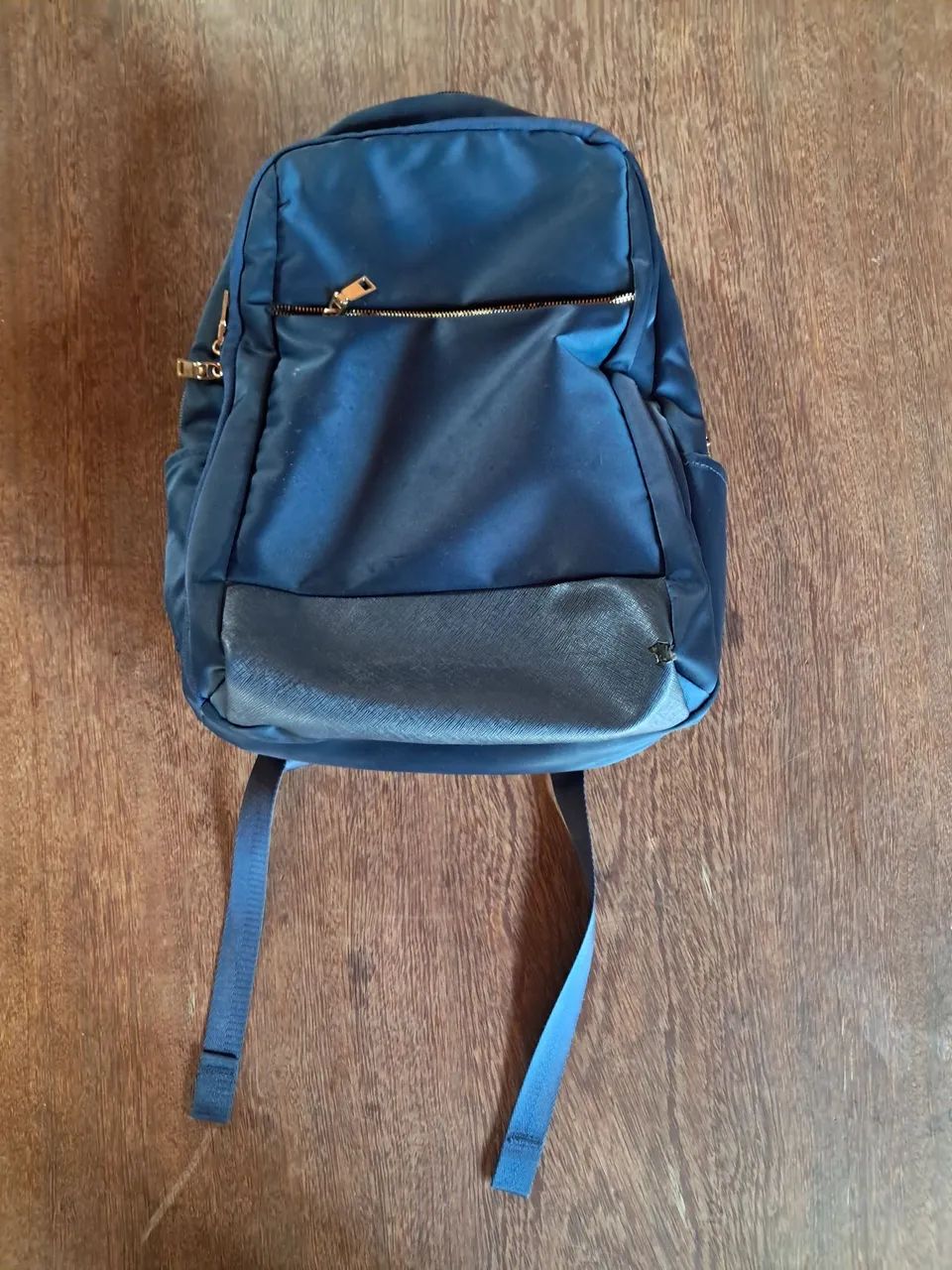 Mochila azul escuro  - Foto 2