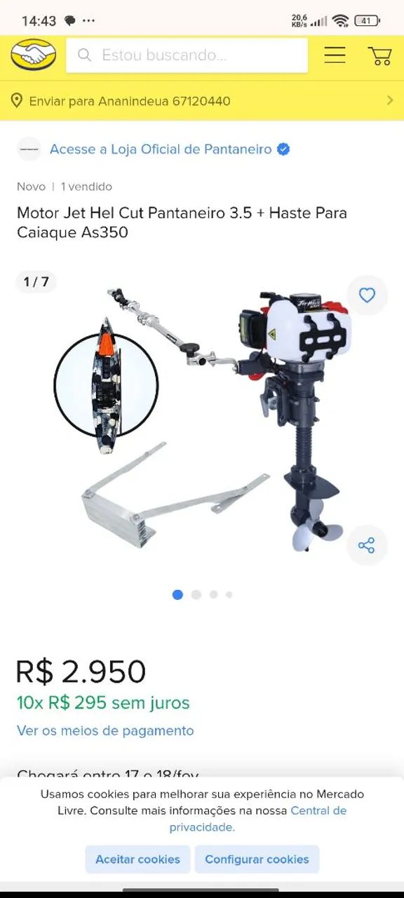 Motor jet pantaneiro 3.5 