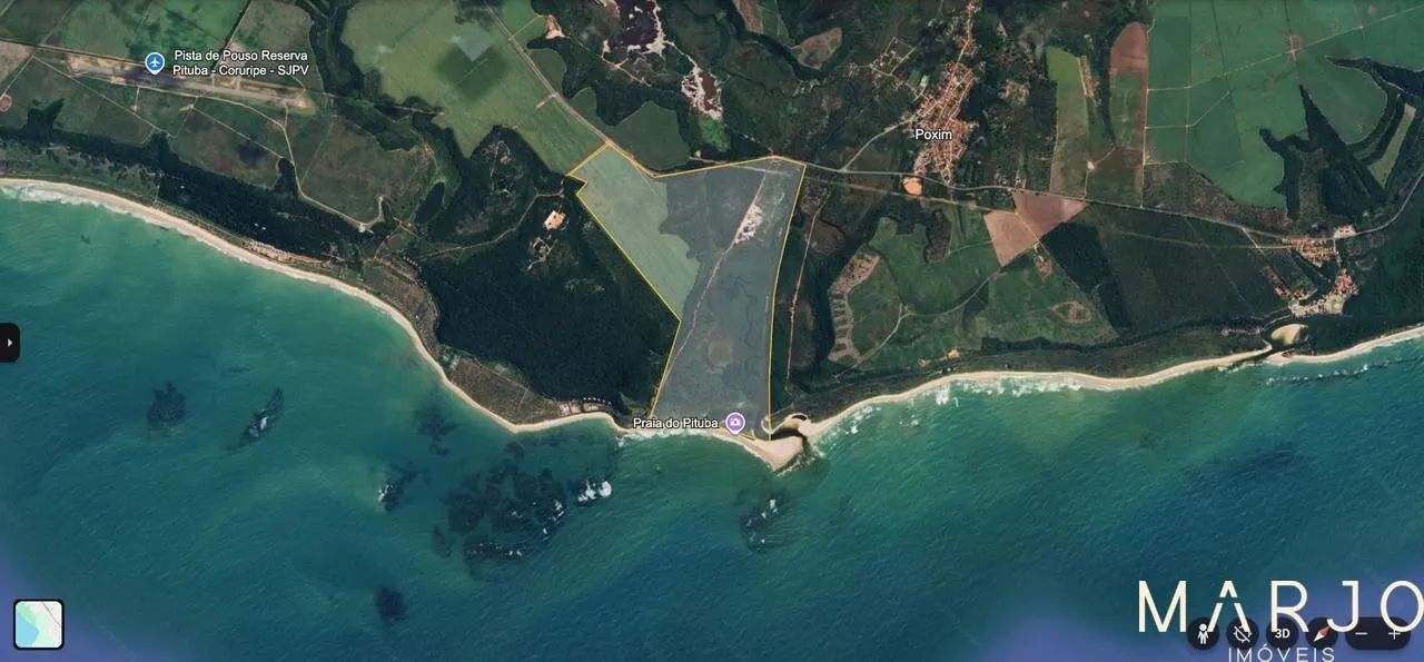 Terreno à beira mar em Poxim - Coruripe - Foto 2