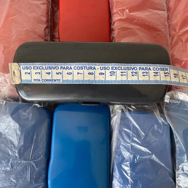Rf278 Kit com 37 capas plásticas para óculos Estojos Para Sua Ótica - Foto 3