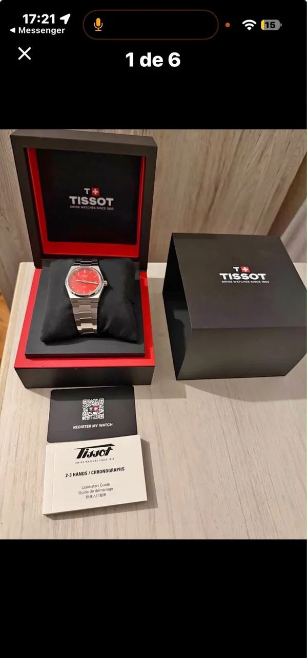 Relógio tissot