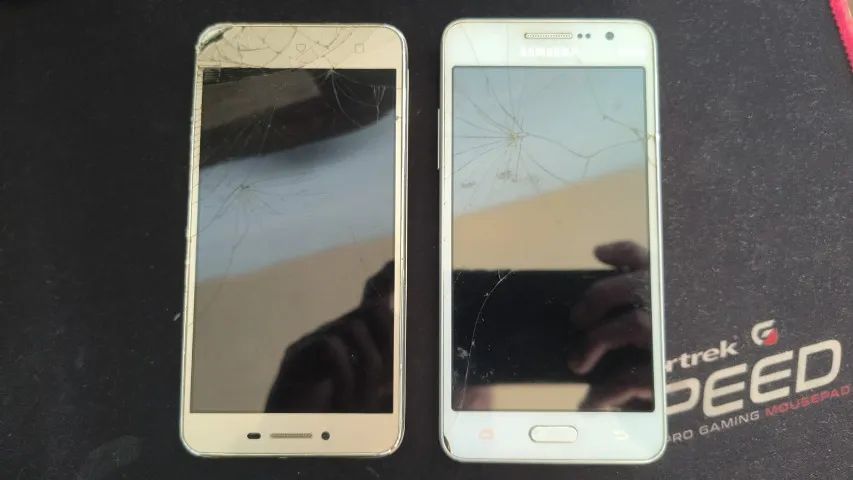 CELULARES C/ DEFEITO ( 4 UNIDADES LEIA ) - Foto 5