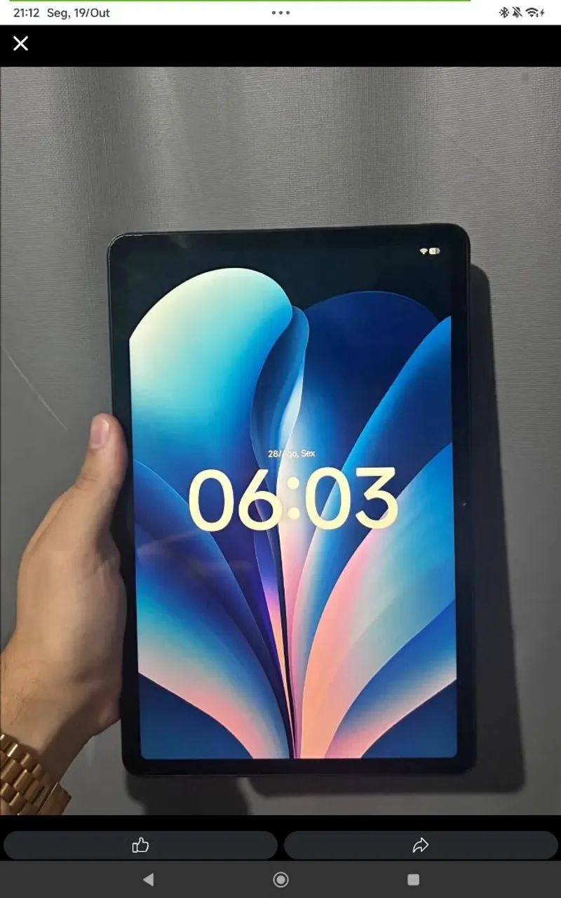 Vendo tablet redmi pad 2 256 GB de memória e 8 de ram 