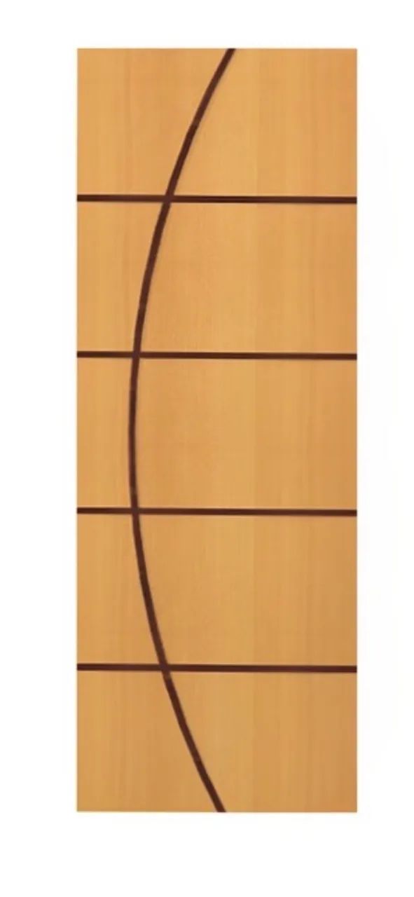 Folha de porta de madeira de giro