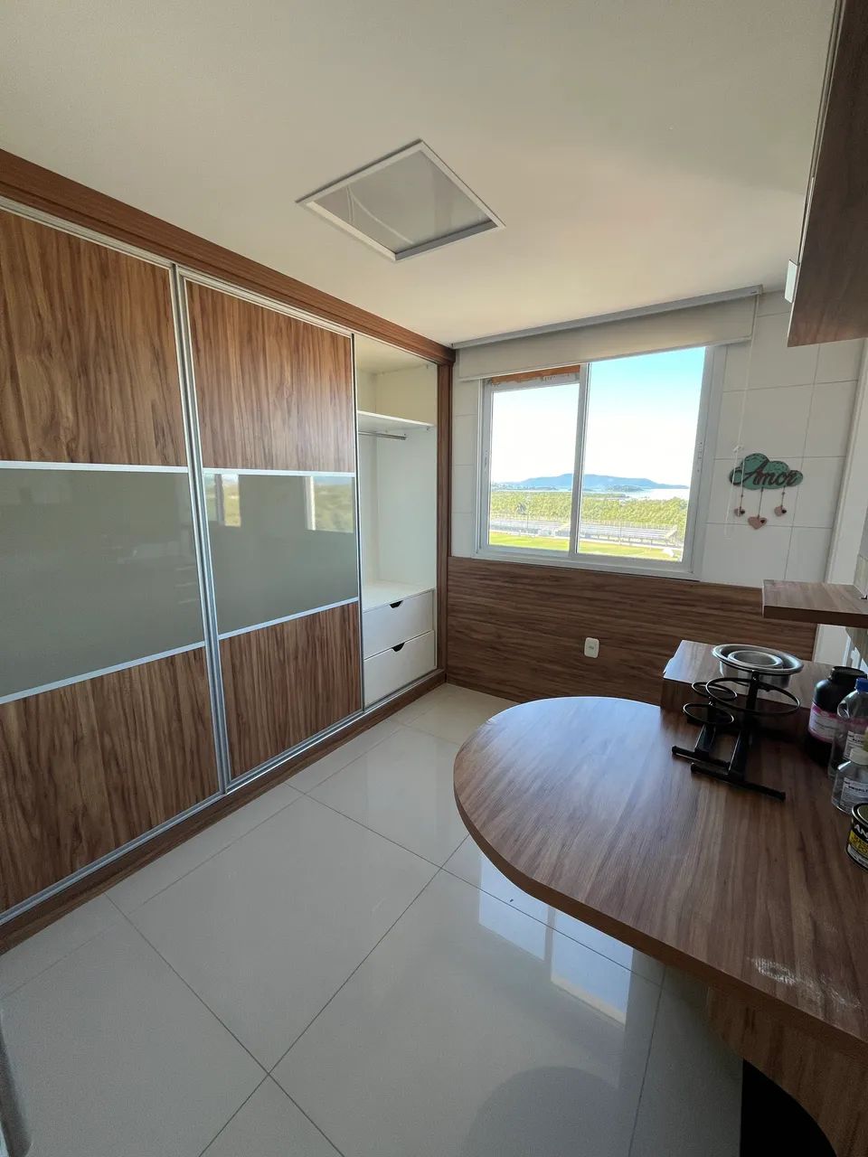 Alugo cobertura duplex semi mobiliada de 3 quartos com piscina na palhoça  - Foto 4