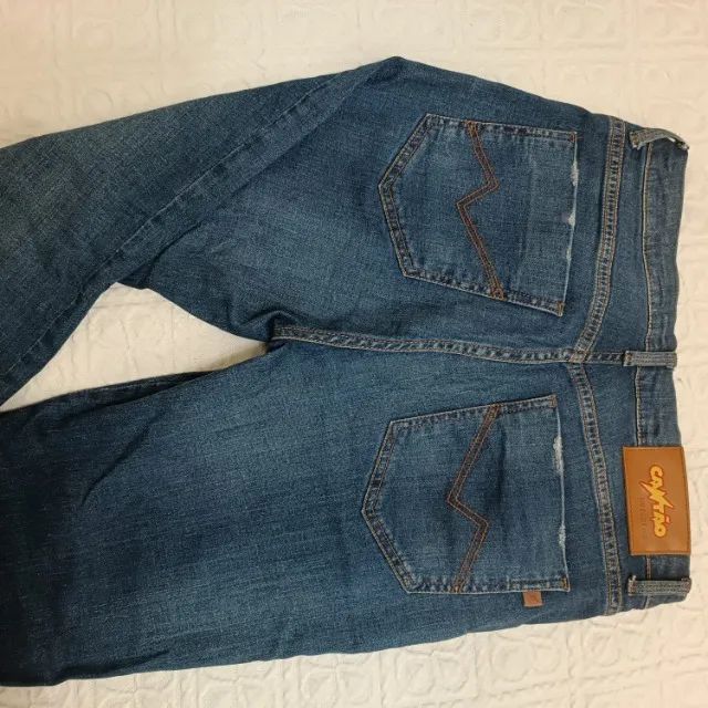 Calça Jeans da Cantão - original, nº 38/36 - Foto 2