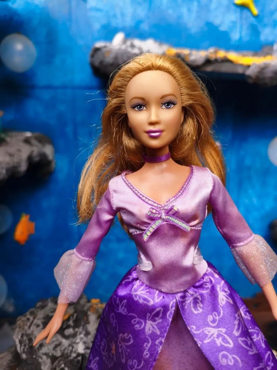 Barbie princesa da ilha dama lilás  - Foto 3