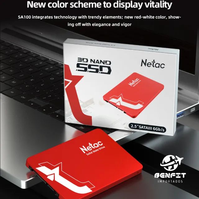 Ssd Sata 3 Netac 512gb - Foto 5