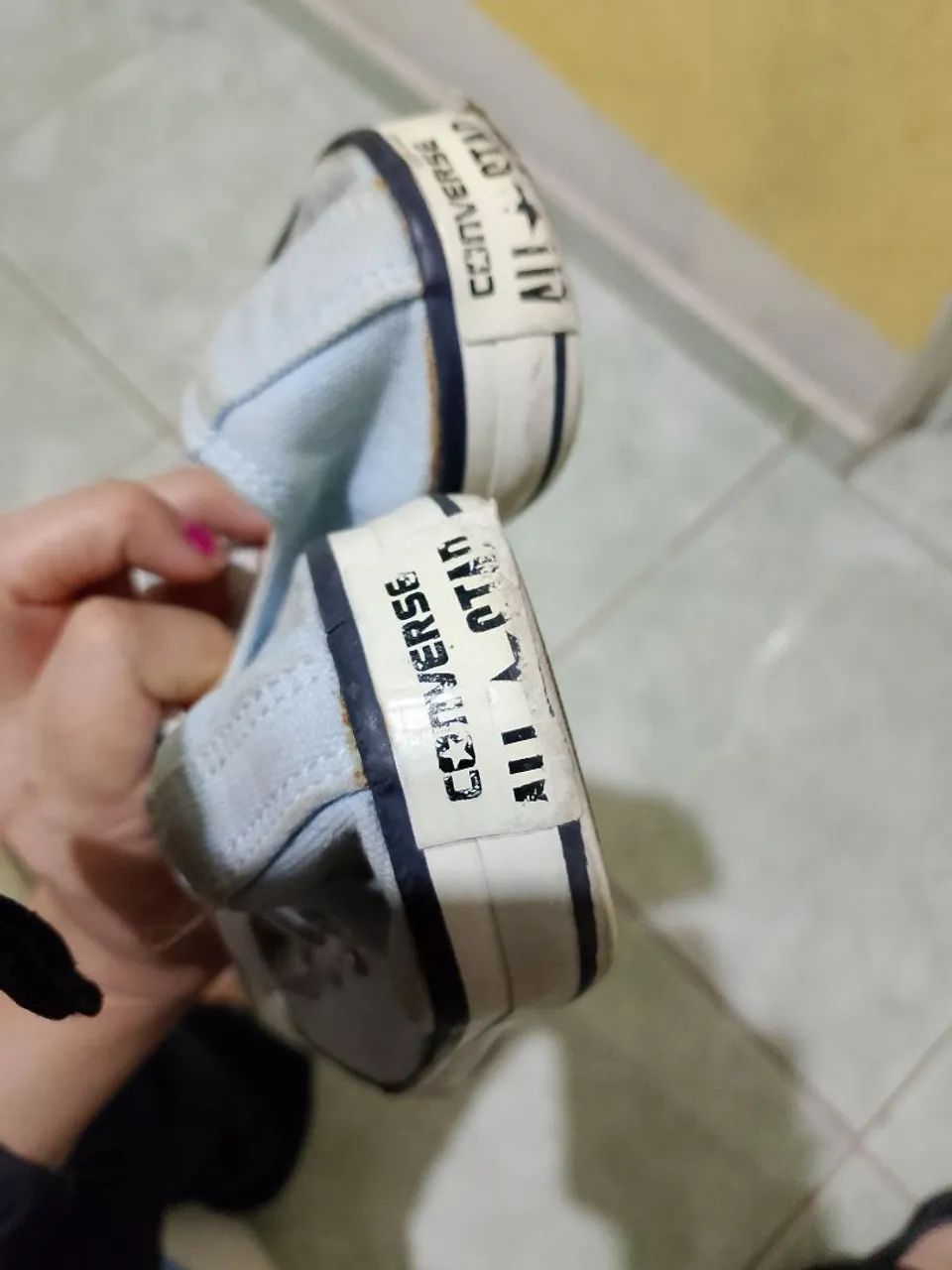tênis azul num 35 ALL star converse - Foto 4