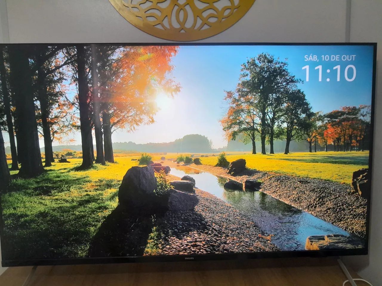 TV Philips 50 polegadas 4k. Apenas retirada.  - Foto 4