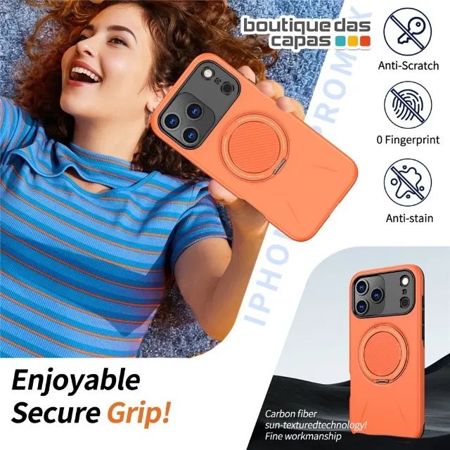 CAPA ANTI IMPACTO SUPORTE 360 IPHONE 17 PRO MAX - COD *0