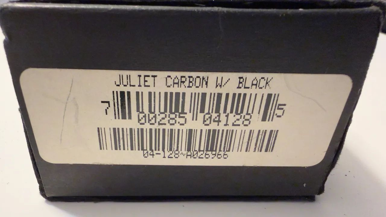 Óculos OAKLEY JULIET CARBON BLACK - Foto 3