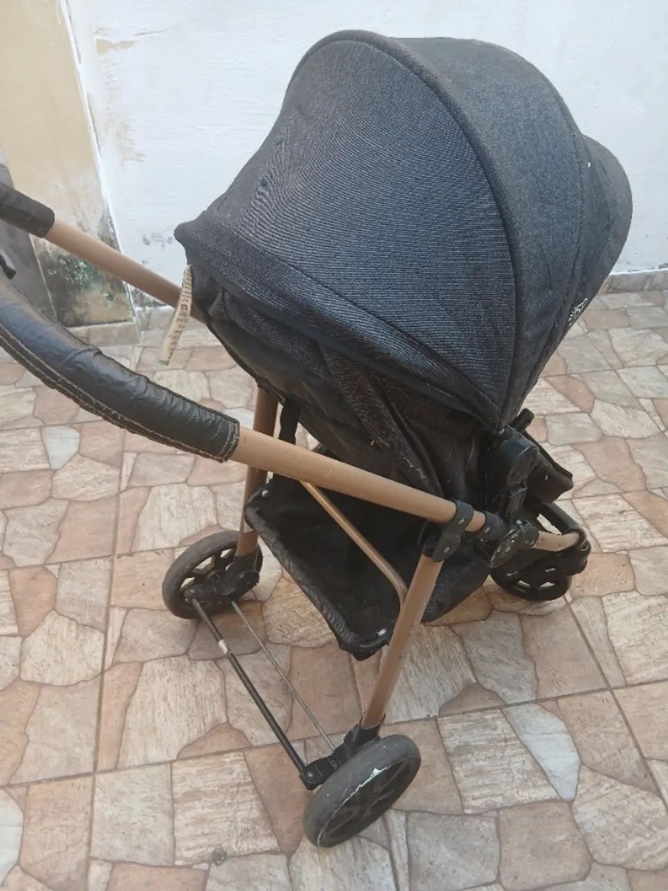 CARRINHO DE BEBÊ GALZERANO COM BEBÊ CONFORTO  - Foto 2