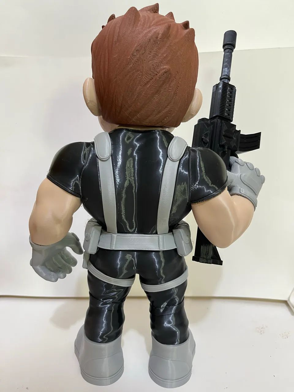 Super Mario The Punisher - 3D alta qualidade - Decorações Para