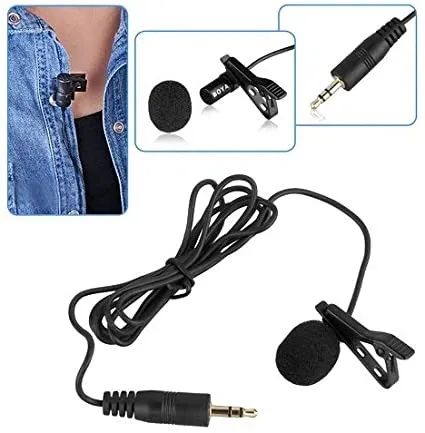 Microfone de Lapela para Celular, Smartphone e iPhone - Ideal para Youtubers e Gravações  - Foto 2
