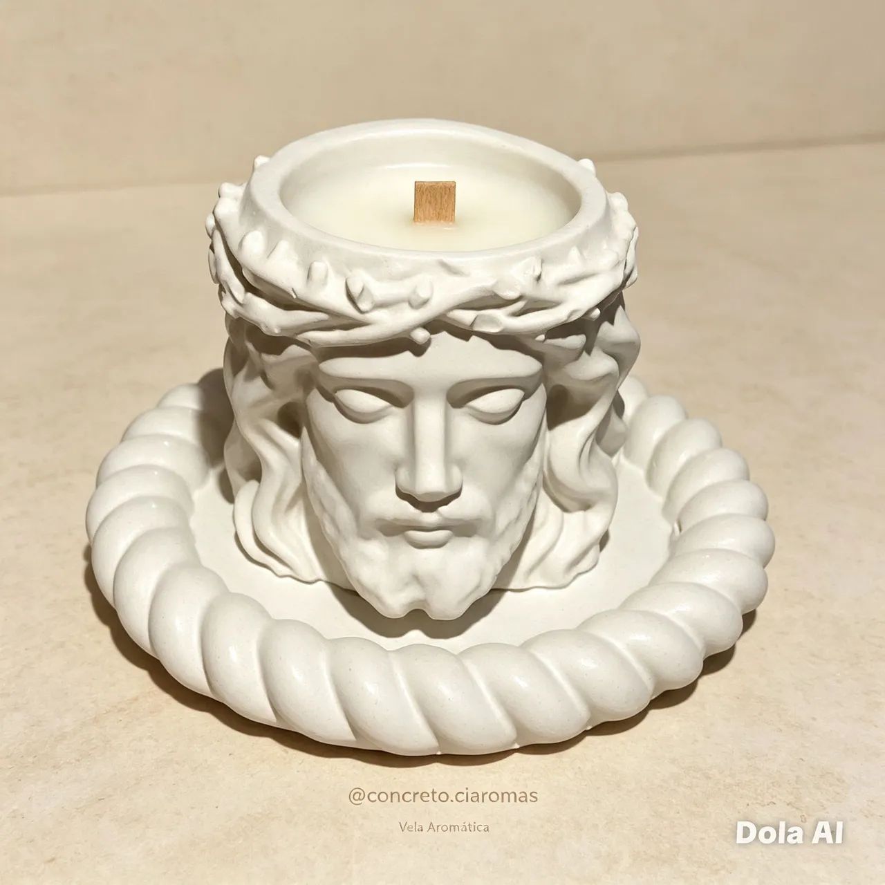Vela aromatica Jesus Cristo  - Foto 2