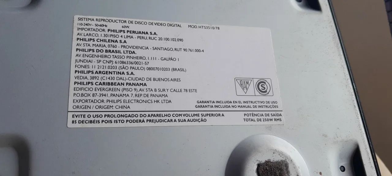 Aparelho dvd caraokê com 5 caixas de som. - Foto 5