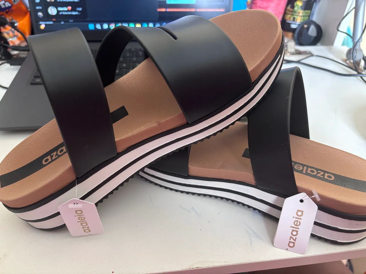 Sandália Flatform Azaleia - Foto 2