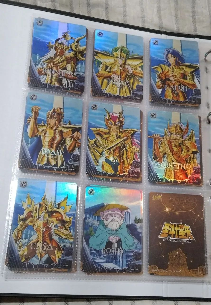 CAVALEIROS DO ZODIACO CARDS COLECIONÁVEIS TODOS 300,00! - Hobbies