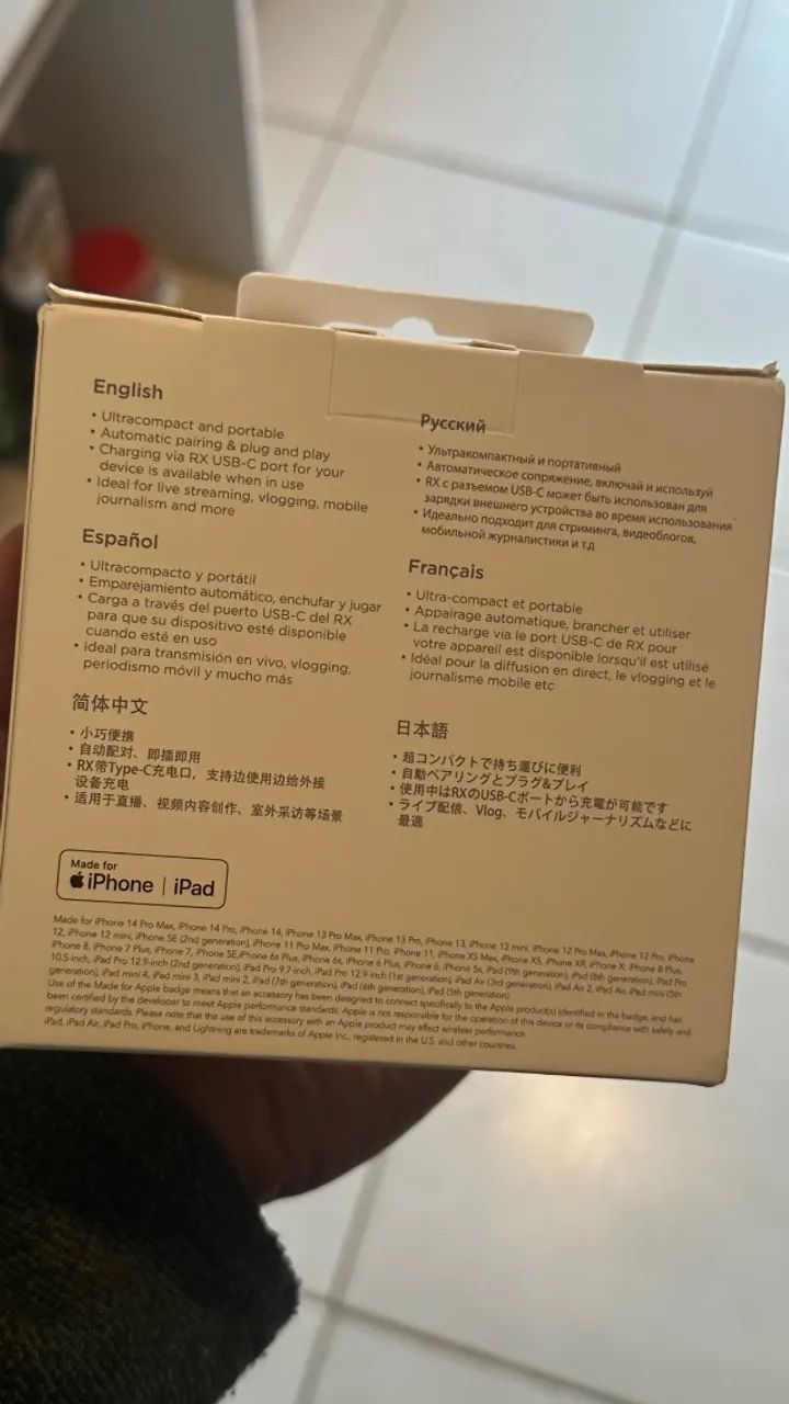 Microfone Sem Fio Lapela BOYA Omic - Foto 3