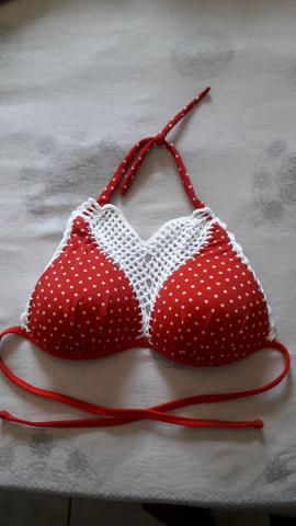 Cropped de crochê - Foto 4