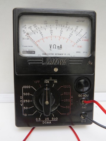 multimetro antigo para eletronica
