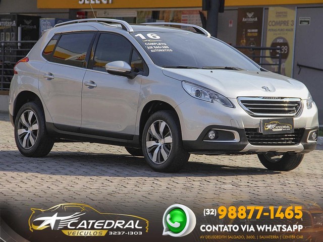 PEUGEOT 2008 GRIFFE 1.6 FLEX 16V 5P AUT. 2016 *IMPECÁVEL* BAIXA KM*