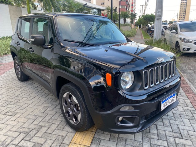 JEEP RENEGADE EXTREMAMENTE CONSERVADO COR PRETO EXECUTIVO