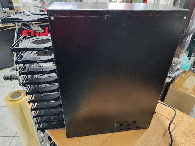 Copiadora De Dvd/cd Lsk Media 10 Gavetas Funcionando 100%!! - Foto 3