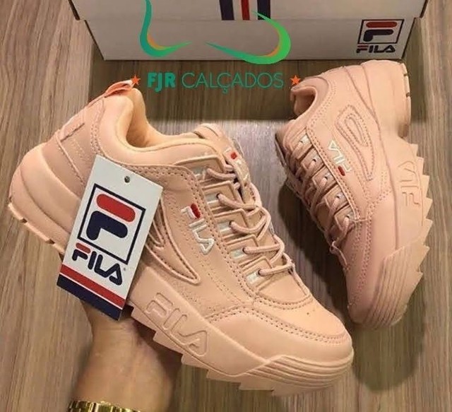 Tênis Fila Fit Rosa / Rose