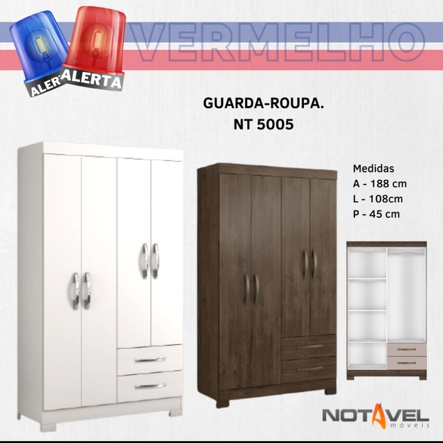Quarto roupeiro guarda roupa camiseiro 