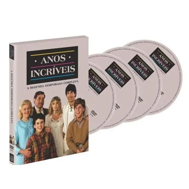 Dvd Anos Incríveis - 2ª Temporada Completa - 4 DVDs - Foto 2